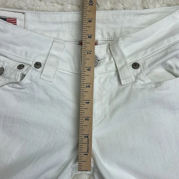 True Religion Billy Women’s White  Jeans size 28 - Picture 13 of 13